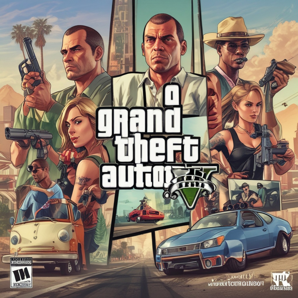 Grand Theft Auto V Key Visual